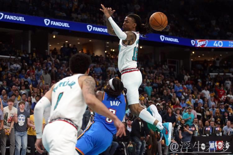 莫兰特或无缘出战，灰熊对阵爵士前瞻：场均17.9分3.5篮板7.6助攻