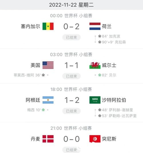 世界杯比分直播，全方位赛事统计分析